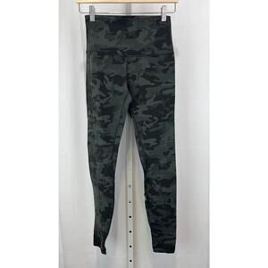 LULULEMON Align Pants Full Length W5BSZS Camo Green Size 6